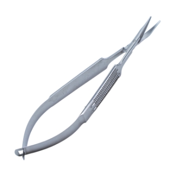 Westcott Tenotomy Scissors, Curved, Right, Blunt Tips, 23mm Mid-Screw To Tip, Wide Flat Spring Handle, Overall Length 5-1/2" (140mm) E3320 RWH,5618E,E3320 RWH